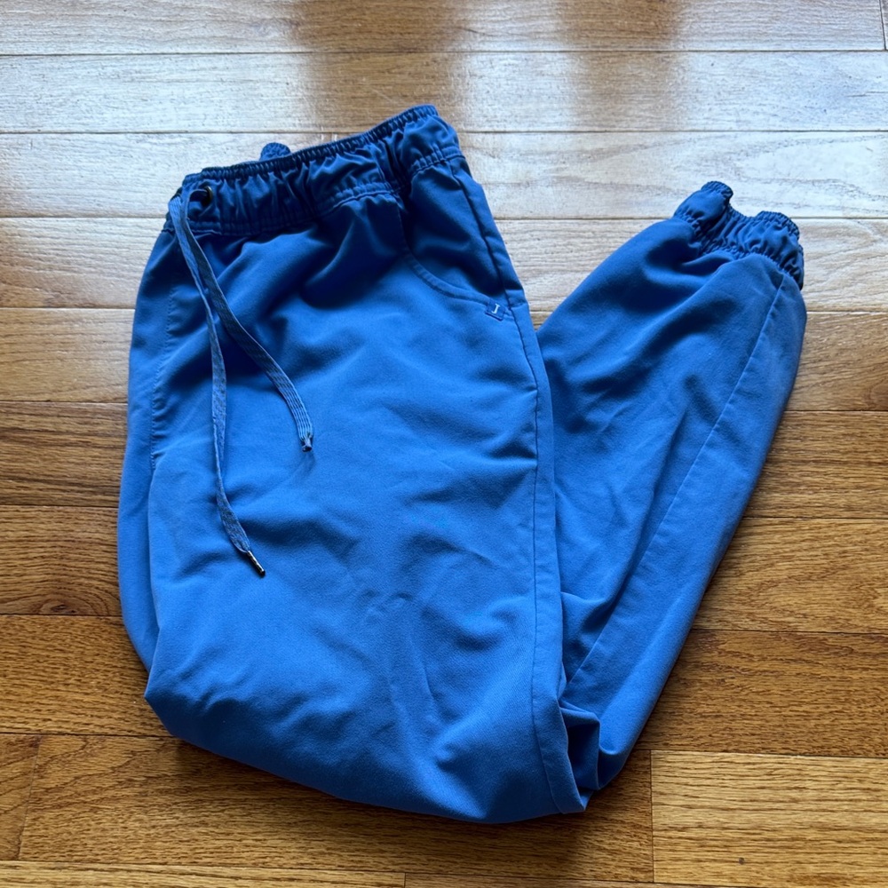 Jaanuu Blue Scrub Pants